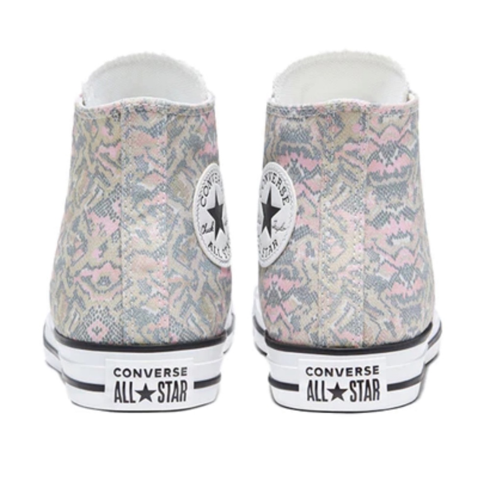 Converse Women’s Chuck Taylor All Star High Tops. Pale Putty/ Lime Stone size 11 - Picture 3 of 6